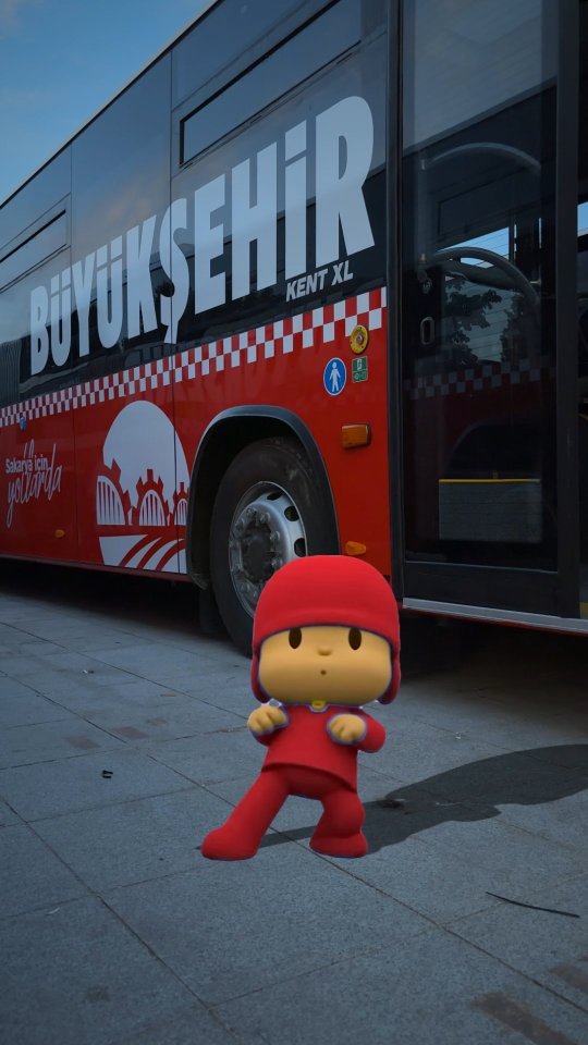 Pocoyo Metrobüs Şekli...